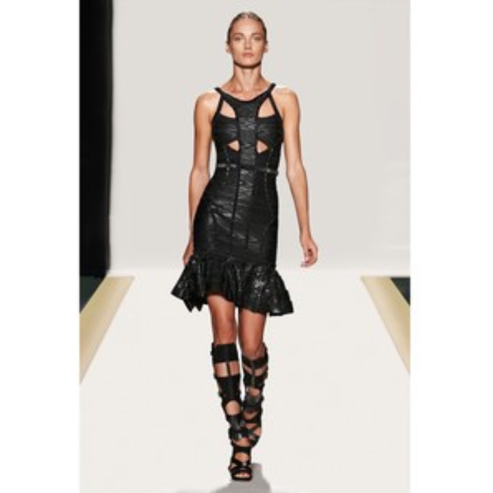 HERVE LEGER EVELINA BANDAGE DRESS
